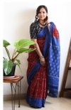 VK 4235 Daily Wear Soft Linen Printed Sarees Wholesale Shop In Surat